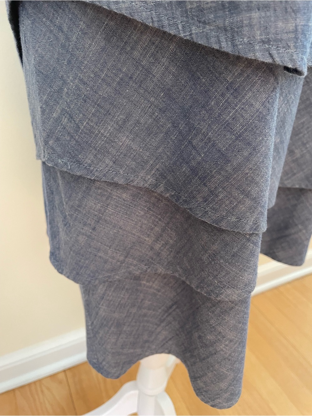 Chambray Dress in Denim Blue by Finley - Picture 5 of 10